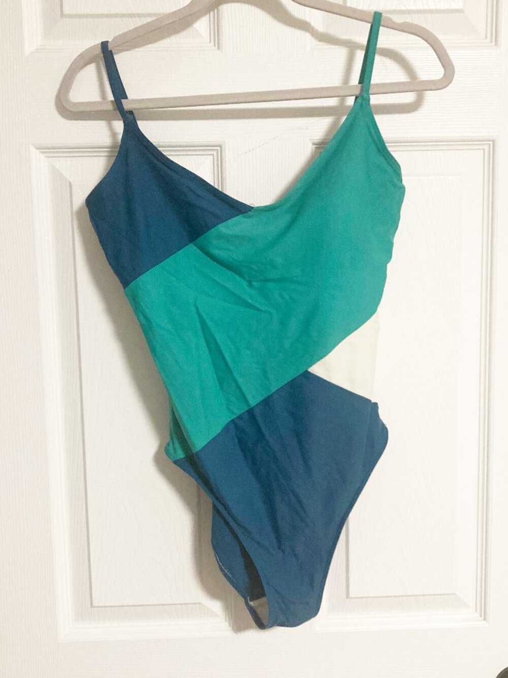 Summersalt The Marina One Piece Bathing Suit Colorblock Size 8